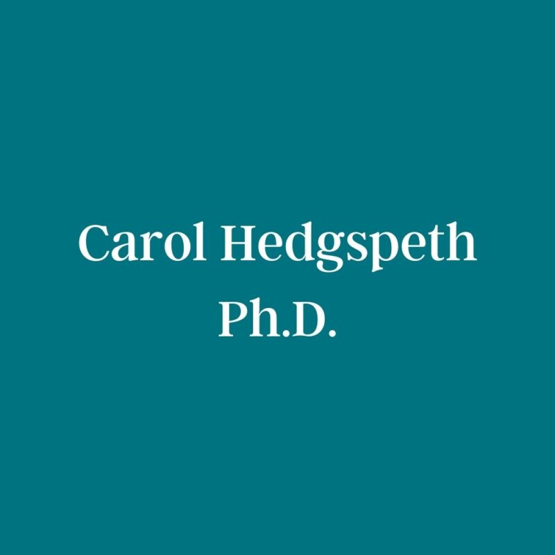 Carol Hedgspeth, Ph.D.