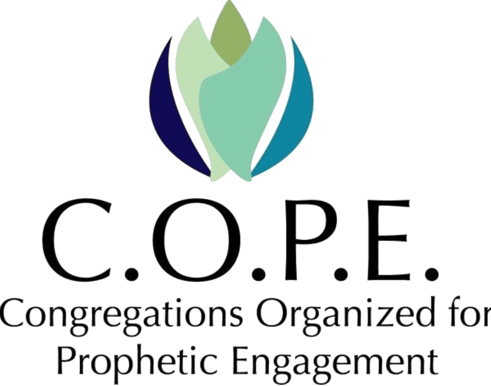C.O.P.E. – Congregations Organized for Prophetic Engagement logo