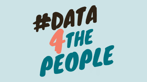 #Data4ThePeople campaign logo